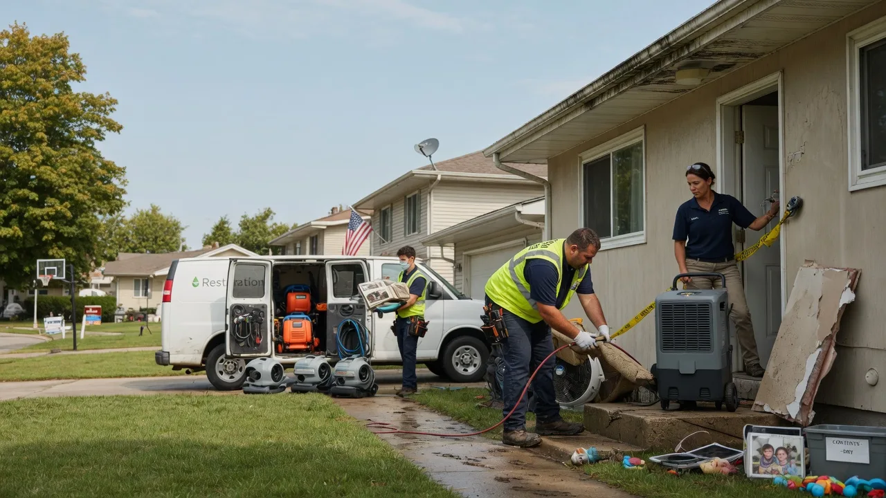 Water Damage Restoration in Bensalem, PA near me